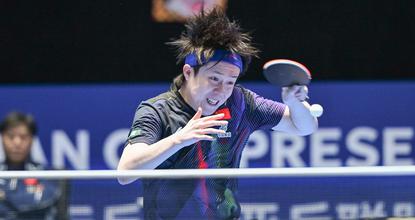 Wang Chuqin of China claims opening victories at Asian Cup